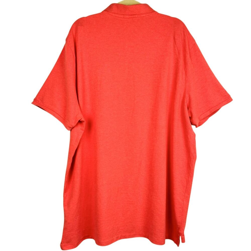 Polo Ralph Lauren Salmon Cotton Classic Fit Collared Short Sleeve Polo Top XXL - Picture 3 of 11